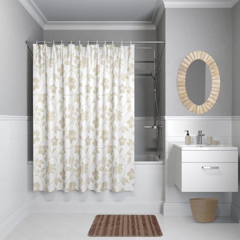 Шторка для ванны Iddis Basic 200x240 B40P224i11 Бежевая