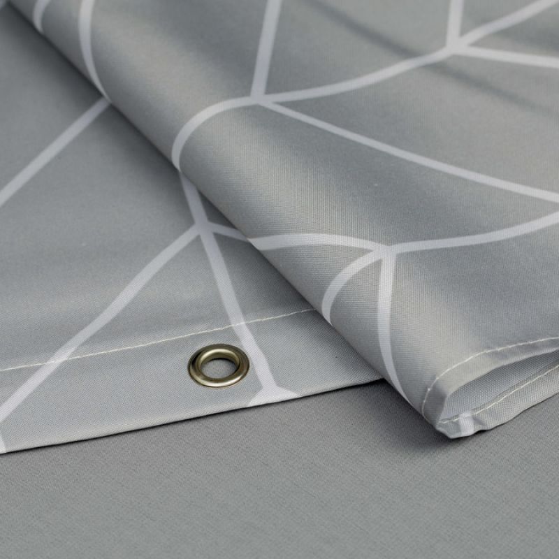 Штора для ванны Iddis Basic B41P224i11 200x240 Серая