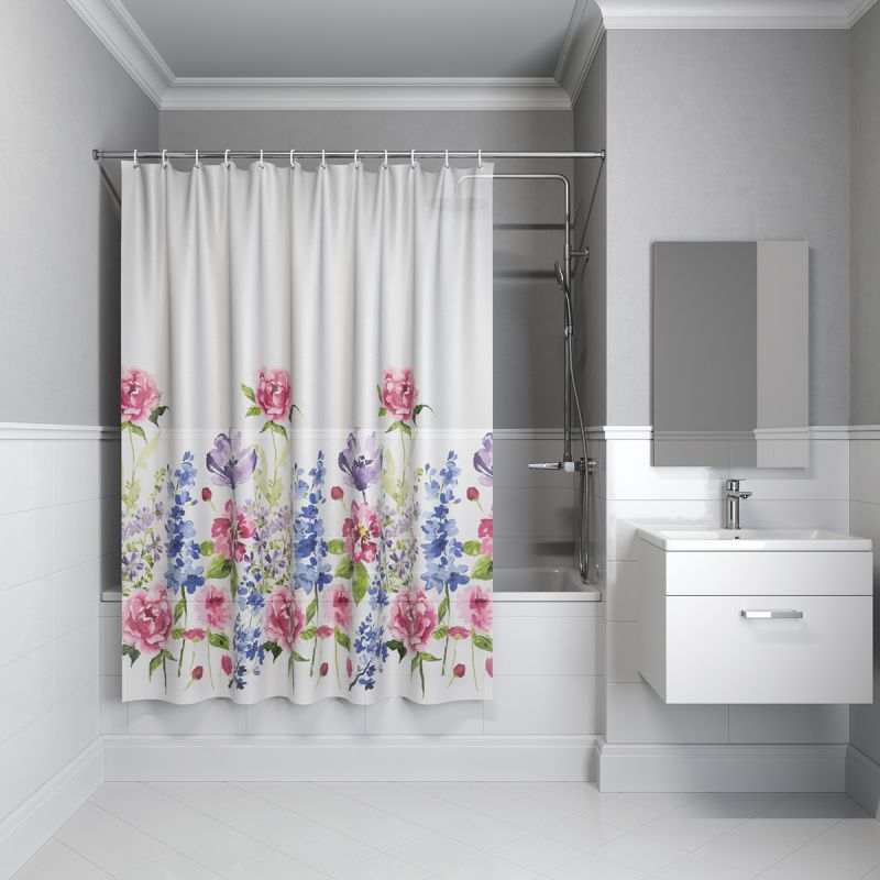 Штора для ванны Iddis Promo P06PV11i11 180х180 Белая