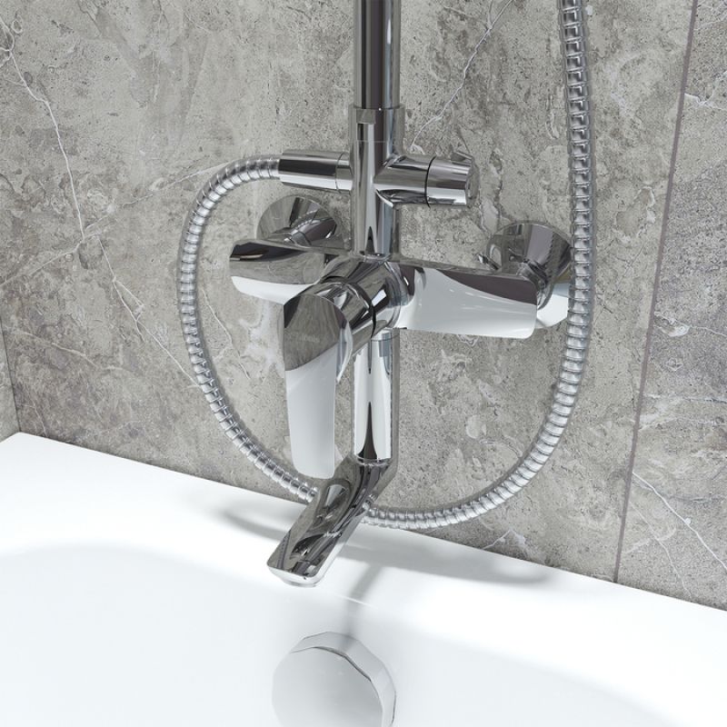 Душевая стойка IDDIS Ray RAYSB3Fi06 хром