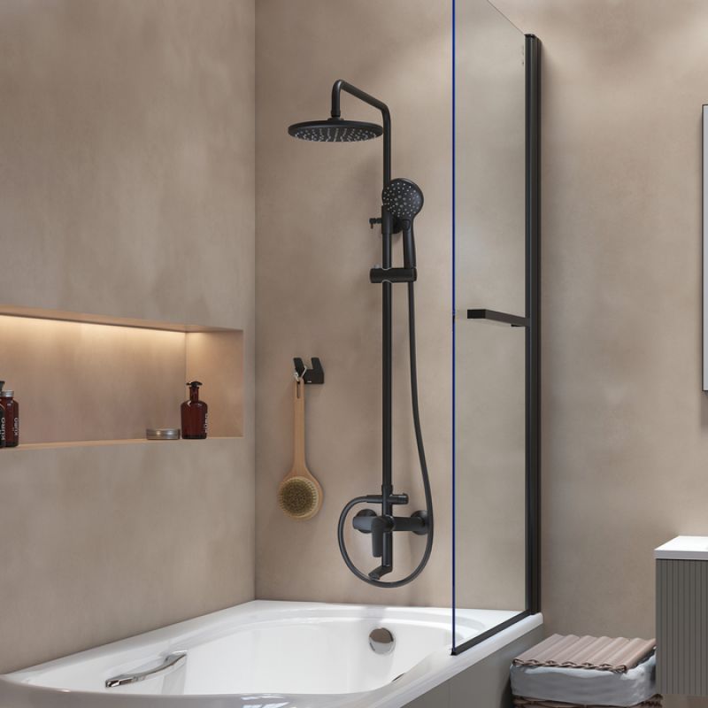 Душевая стойка IDDIS Ray RAYBL3Fi06 черный