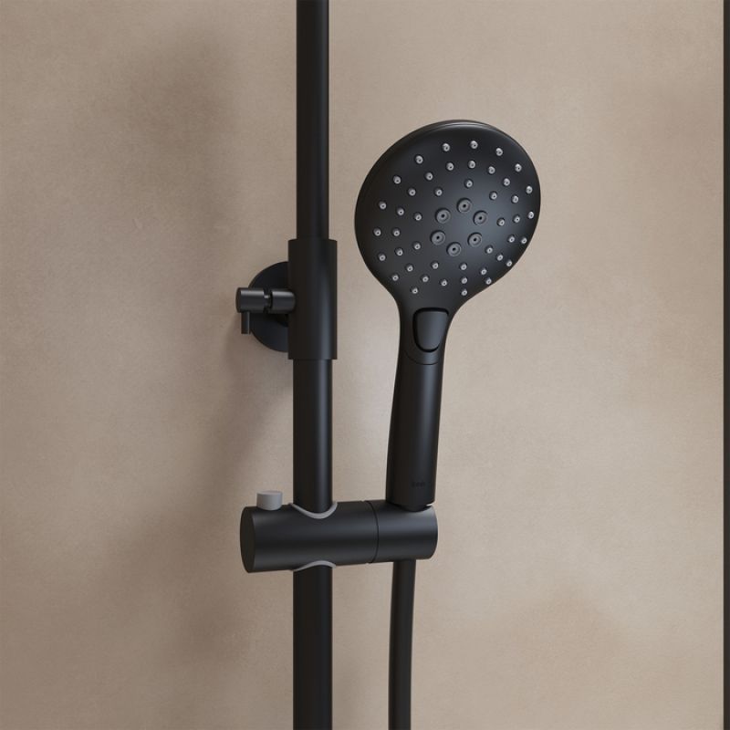 Душевая стойка IDDIS Ray RAYBL3Fi06 черный