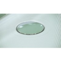 Душевая кабина Timo Premium ILMA101-roof-101-T-STILMA-T-CH/C, 100 x 100 см, стекло прозрачное, профиль хром, хамам, крыша, стул