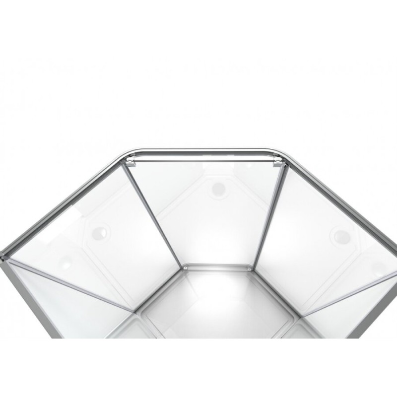Душевая кабина Timo ILMA709, 90 x 90 см, стекло прозрачное