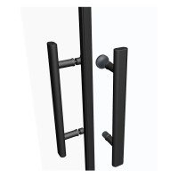 Душевая кабина Timo Premium ILMA901B 901 100 x 100 см, четверть круга, ILMA-901 B