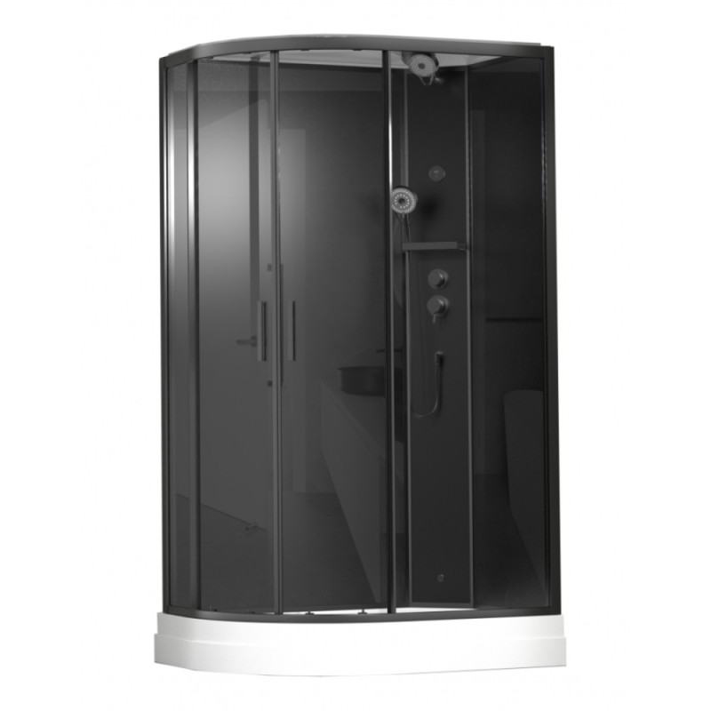 Душевая кабина Timo Premium Ilma ILMA902 120 x 80 см, прямоугольная-асимметричная, ILMA-902 L/R B