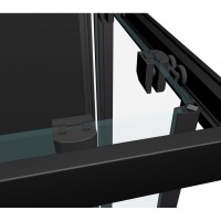 Душевая кабина Timo Premium ILMA909B 90 x 90 см, четверть круга, ILMA-909 B