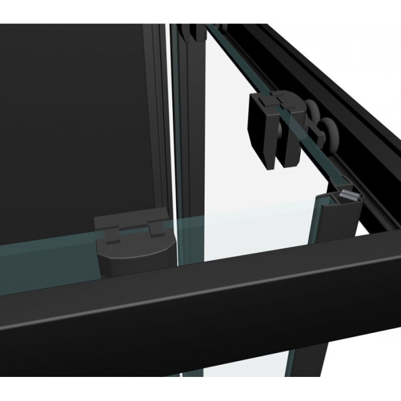 Душевая кабина Timo Premium ILMA909B 90 x 90 см, четверть круга, ILMA-909 B