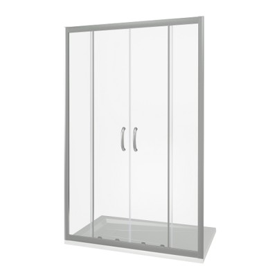 Душевая дверь в нишу Good Door Infinity WTW-TD-170-C-CH, 170 х 185 см, стекло прозрачное, хром, ИН00037
