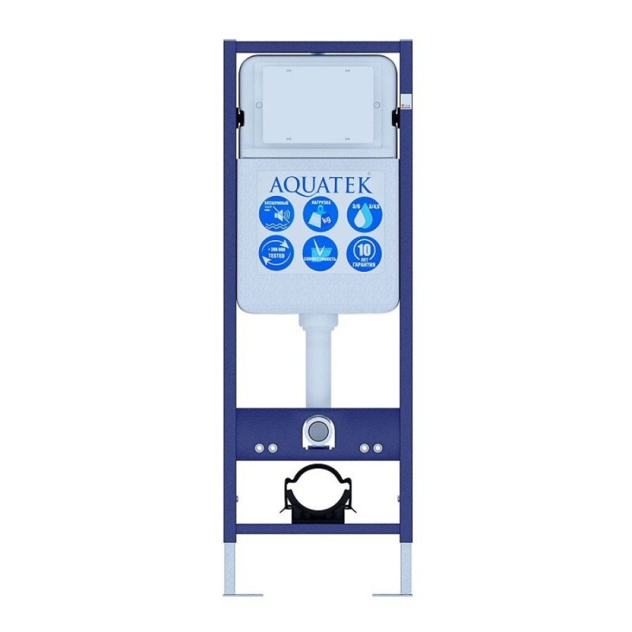 Инсталляция для подвесного унитаза Aquatek Standart 37, INS-0000017