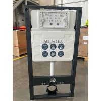 Инсталляция Aquatek Pneumo S50 INSP-0000001 для подвесного унитаза, с пневматическим управлением
