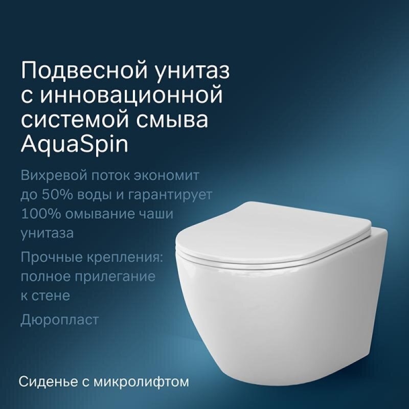 Комплект IS100201.801900, Инсталляция Am.Pm MasterFit с подвесным унитазом Like Aquaspin торнадо, шумоизоляция, сиденье микролифт, клавиша смыва L белая глянцевая