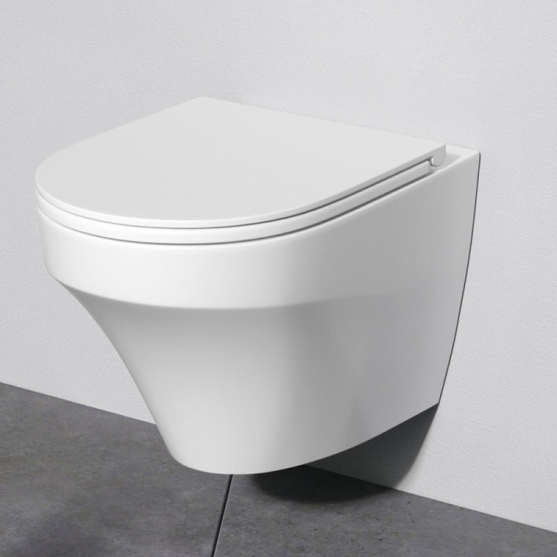 Инсталляция Am.Pm Inspire, IS450A38.501700 с безободковым унитазом Inspire FlashClean, клавиша Touch Pro стекло, черная, крышка микролифт