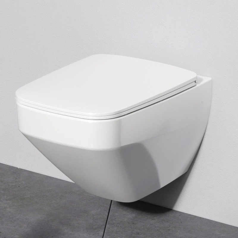 Инсталляция Am.Pm Inspire 2.0, IS47001.50A1700 с безободковым унитазом Inspire V2.0 FlashClean, клавиша Pro S белая, крышка микролифт