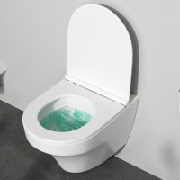 Инсталляция Am.Pm Inspire, IS49001.501700 с безободковым унитазом Inspire FlashClean, клавиша Pro L белая, крышка микролифт