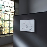 Инсталляция Am.Pm Sense IS90251.741701, с подвесным унитазом Sense FlashClean, безободковый, с клавишей PrimeFit S хром глянец, сиденье микролифт