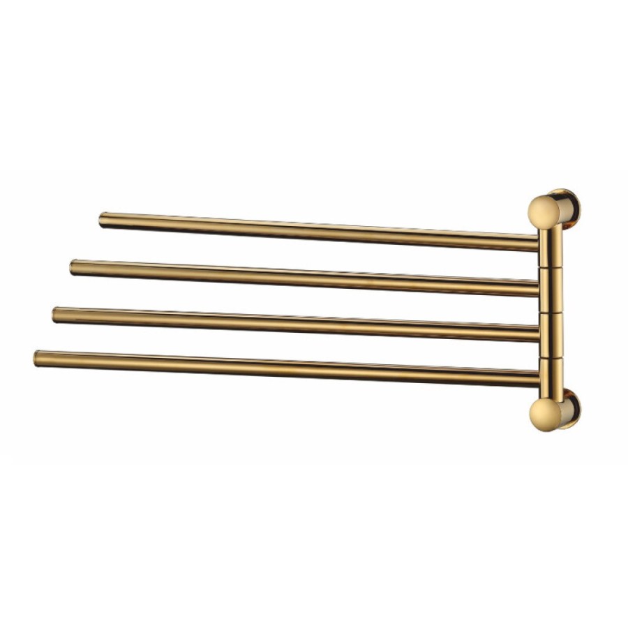Полотенцедержатель WasserKRAFT K-1034PG, 40.5 см, цвет золото глянцевое