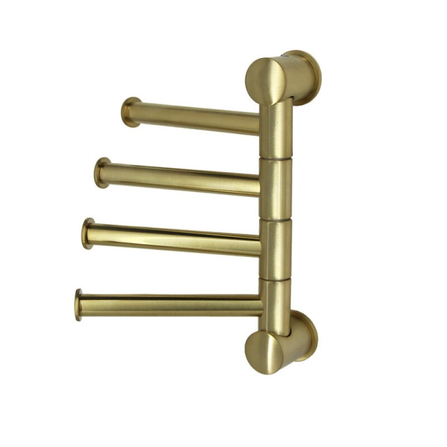 Полотенцедержатель WasserKRAFT K-1054PG, 12 см, цвет золото глянцевое