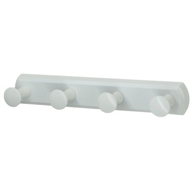 Планка 4 крючка WasserKRAFT Серия К, белый матовый, K-1074W