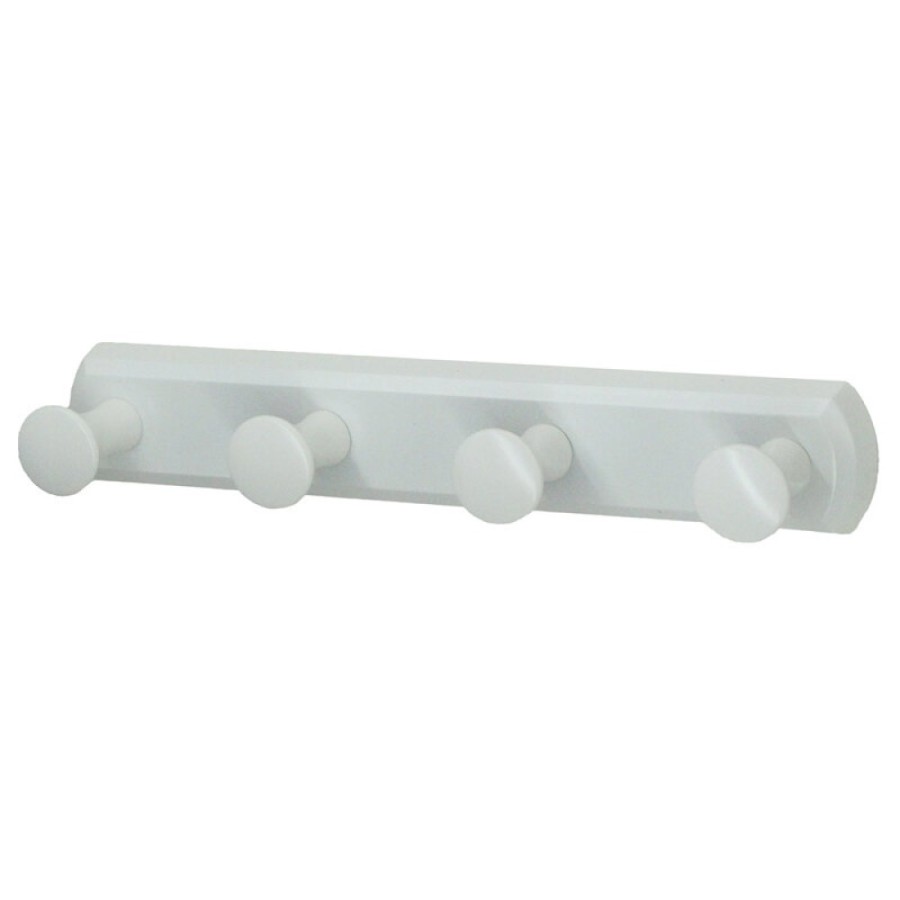 Планка 4 крючка WasserKRAFT Серия К, белый матовый, K-1074W