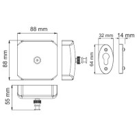 Сушилка для белья WasserKRAFT Серия К, вытяжная, 260 см, K-1082, хром