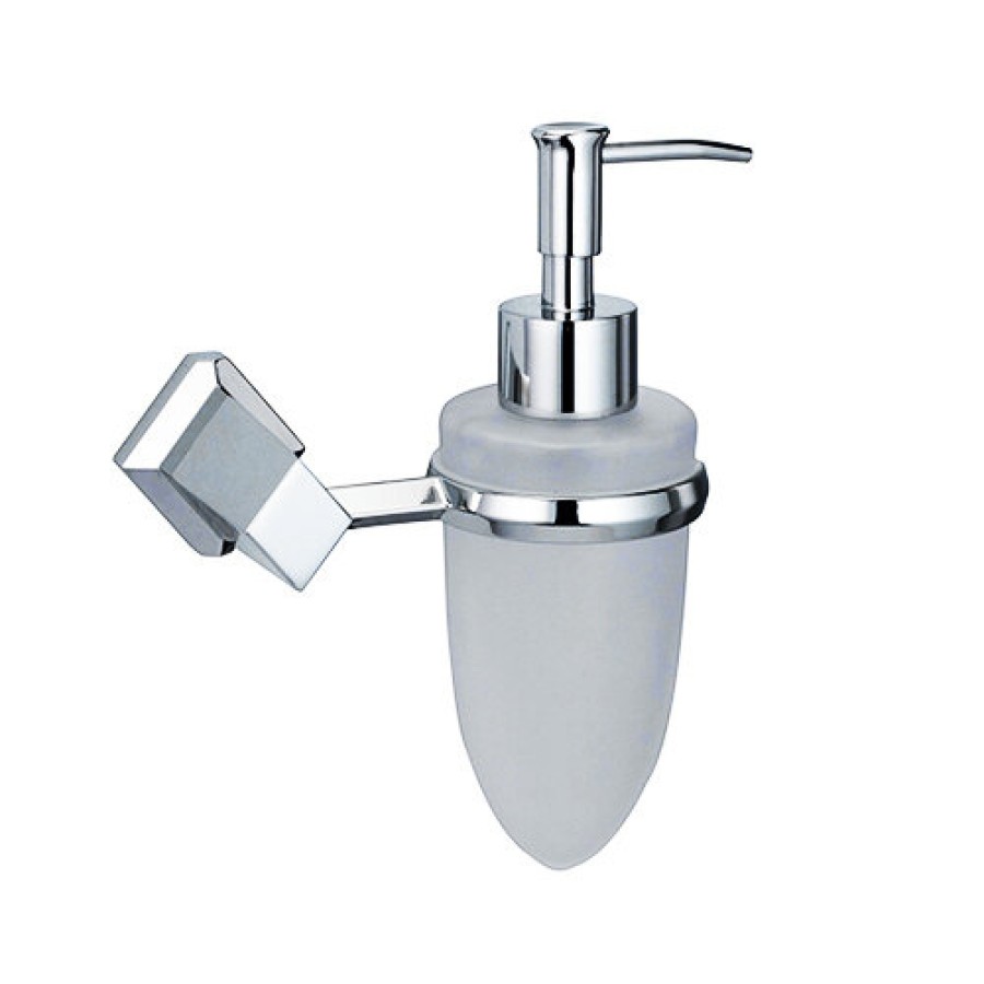 Дозатор с держателем WasserKRAFT Aller, 160 мл, K-1199, хром