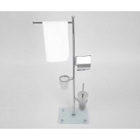 Напольная стойка с аксессуарами WasserKRAFT Серия К, хром, K-1248
