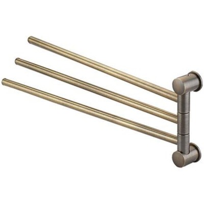 Полотенцедержатель WasserKRAFT Exter, 43 см, светлая бронза, K-1533