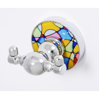 Крючок двойной WasserKRAFT Diemel, Diemel K-2223D, хром