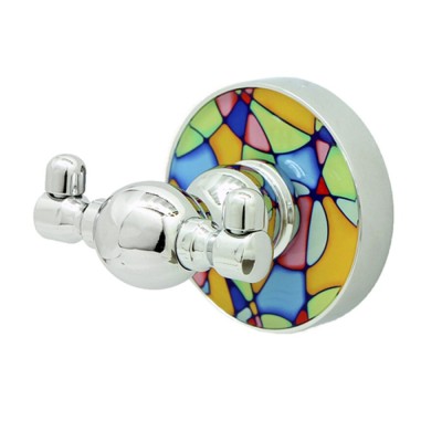 Крючок двойной WasserKRAFT Diemel, Diemel K-2223D, хром
