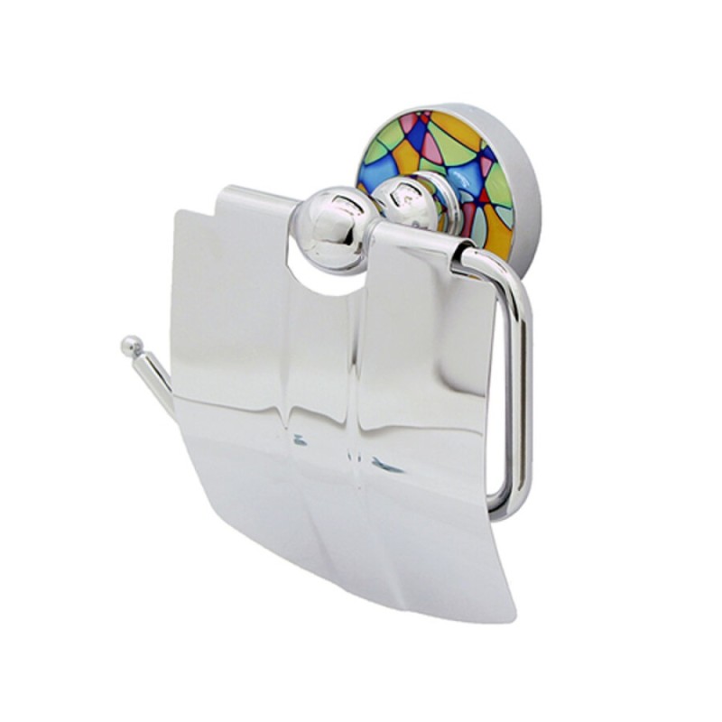 Держатель туалетной бумаги WasserKRAFT Diemel, с крышкой, Diemel K-2225, хром
