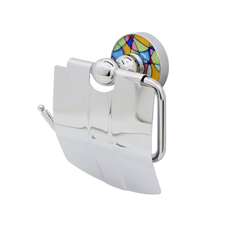 Держатель туалетной бумаги WasserKRAFT Diemel, с крышкой, Diemel K-2225, хром