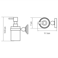 Дозатор для жидкого мыла WasserKRAFT Diemel, Diemel K-2299