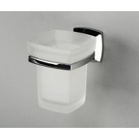 Стакан с держателем WasserKRAFT Wern, K-2528, хром