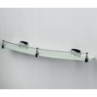 Полка стеклянная WasserKRAFT Wern, K-2544, хром