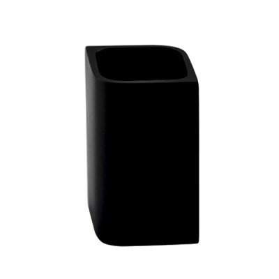 Стакан для зубных щеток WasserKRAFT Elba, K-2728, черный
