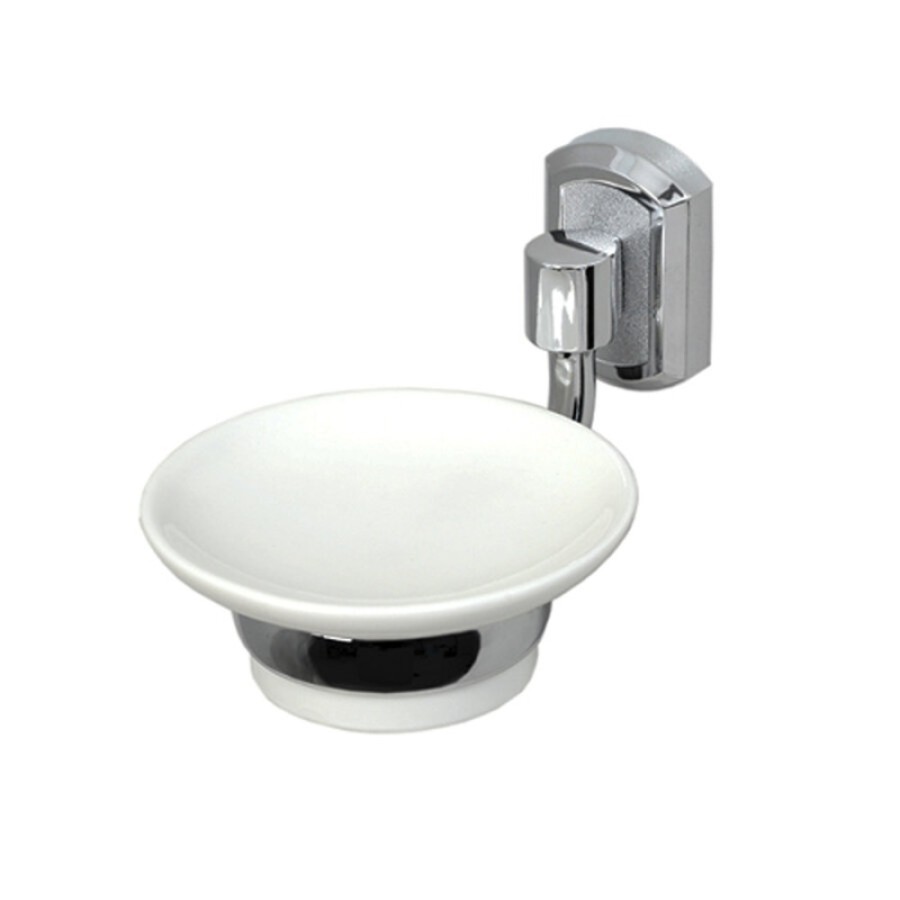 Мыльница с держателем WasserKRAFT Серия К, K-28129, белый/хром