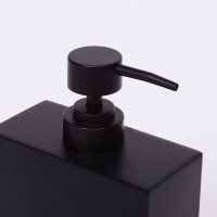 Дозатор для жидкого мыла WasserKRAFT Abens, черный матовый, K-3799