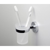 Стакан с держателем WasserKRAFT Isen, K-4028, хром