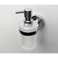 Дозатор с держателем WasserKRAFT Isen, K-4099, хром