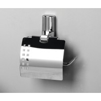 Держатель для туалетной бумаги WasserKRAFT Leine, с крышкой, K-5025, хром