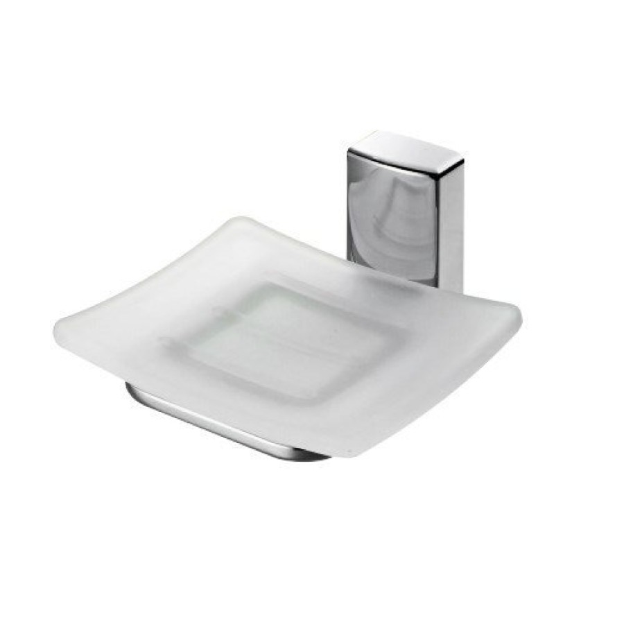 Мыльница с держателем WasserKRAFT Leine, K-5029, хром