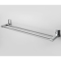 Полотенцедержатель двойной WasserKRAFT Leine, 63.5 см, хром, K-5040