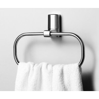 Полотенцедержатель-кольцо WasserKRAFT Leine, 23 см, хром, K-5060