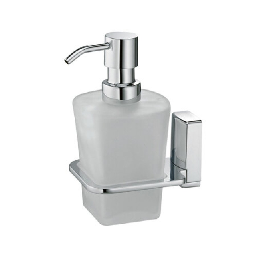 Дозатор с держателем WasserKRAFT Leine, K-5099, хром