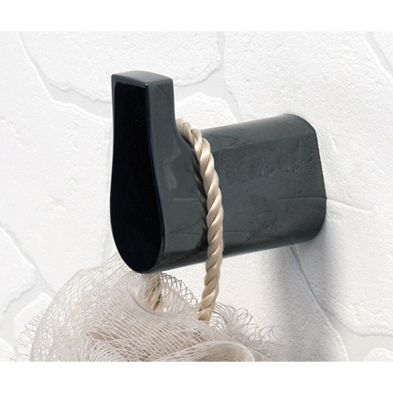 Крючок WasserKRAFT Glan K-5123, PVD - покрытие, цвет черный