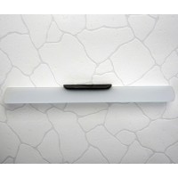 Полка стеклянная WasserKRAFT Glan, PVD - покрытие, черный глянец, K-5124
