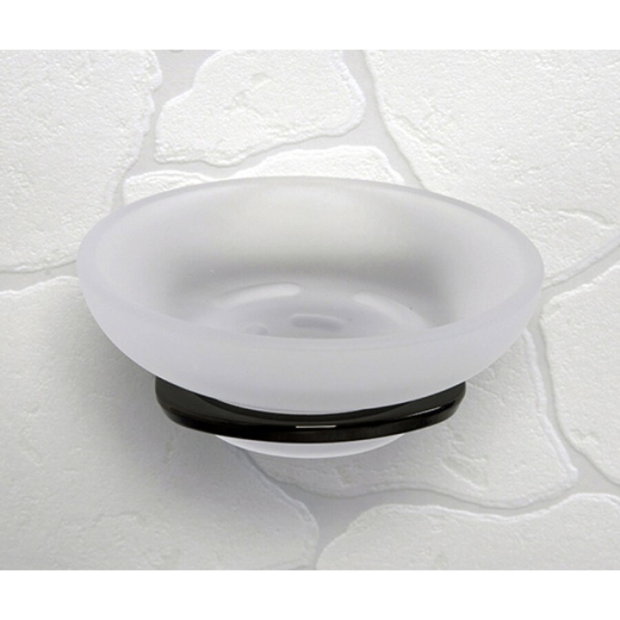 Мыльница с держателем WasserKRAFT Glan K-5129, PVD - покрытие, цвет черный