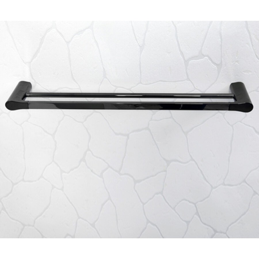 Полотенцедержатель двойной WasserKRAFT Glan K-5140, 64 см, PVD-покрытие, цвет черный