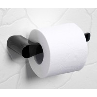 Держатель туалетной бумаги WasserKRAFT Glan, PVD - покрытие, черный глянец, K-5196